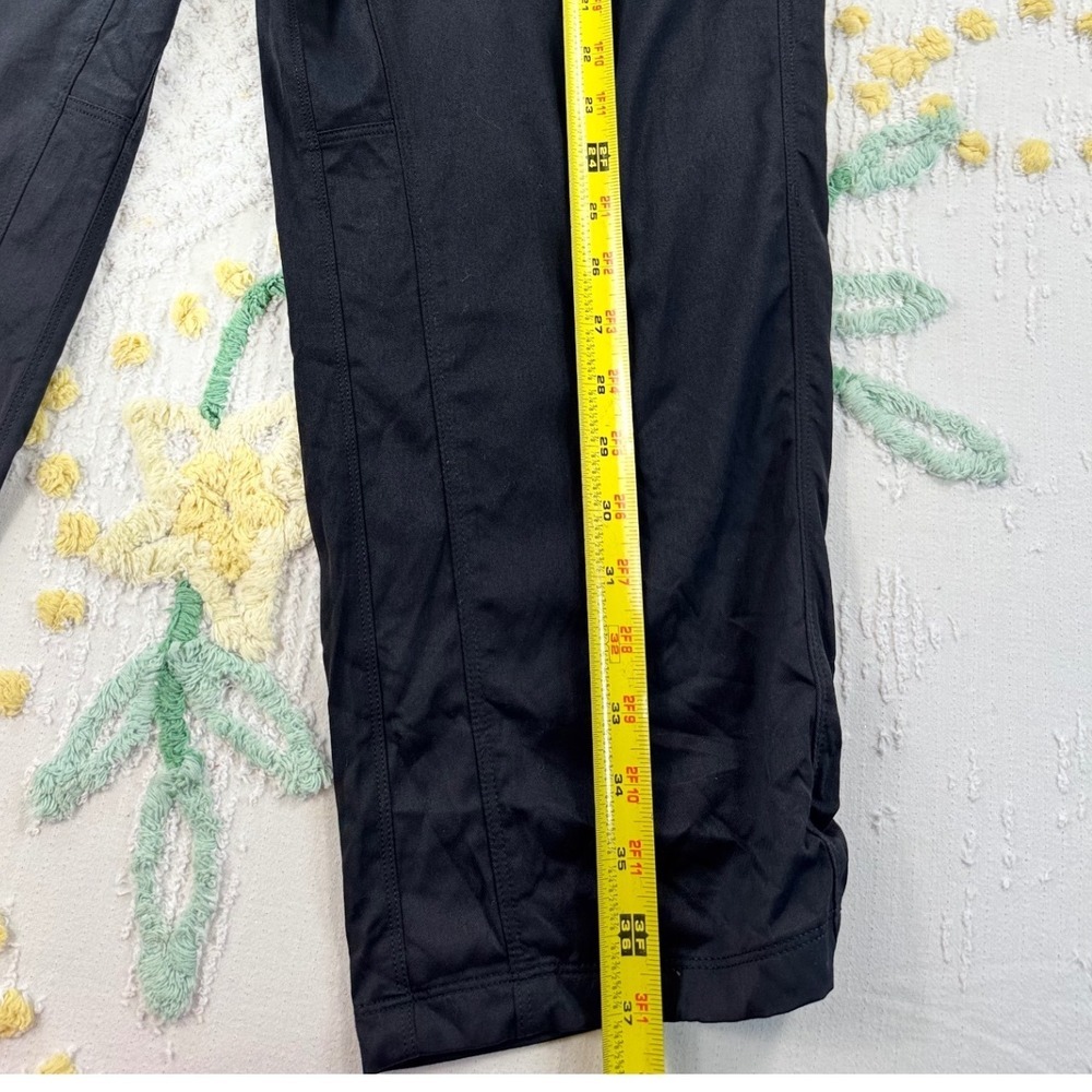 The North Face Womens 2X Regular‎ Black FlashDry Capri Pants Drawstring Waist - Picture 4 of 9